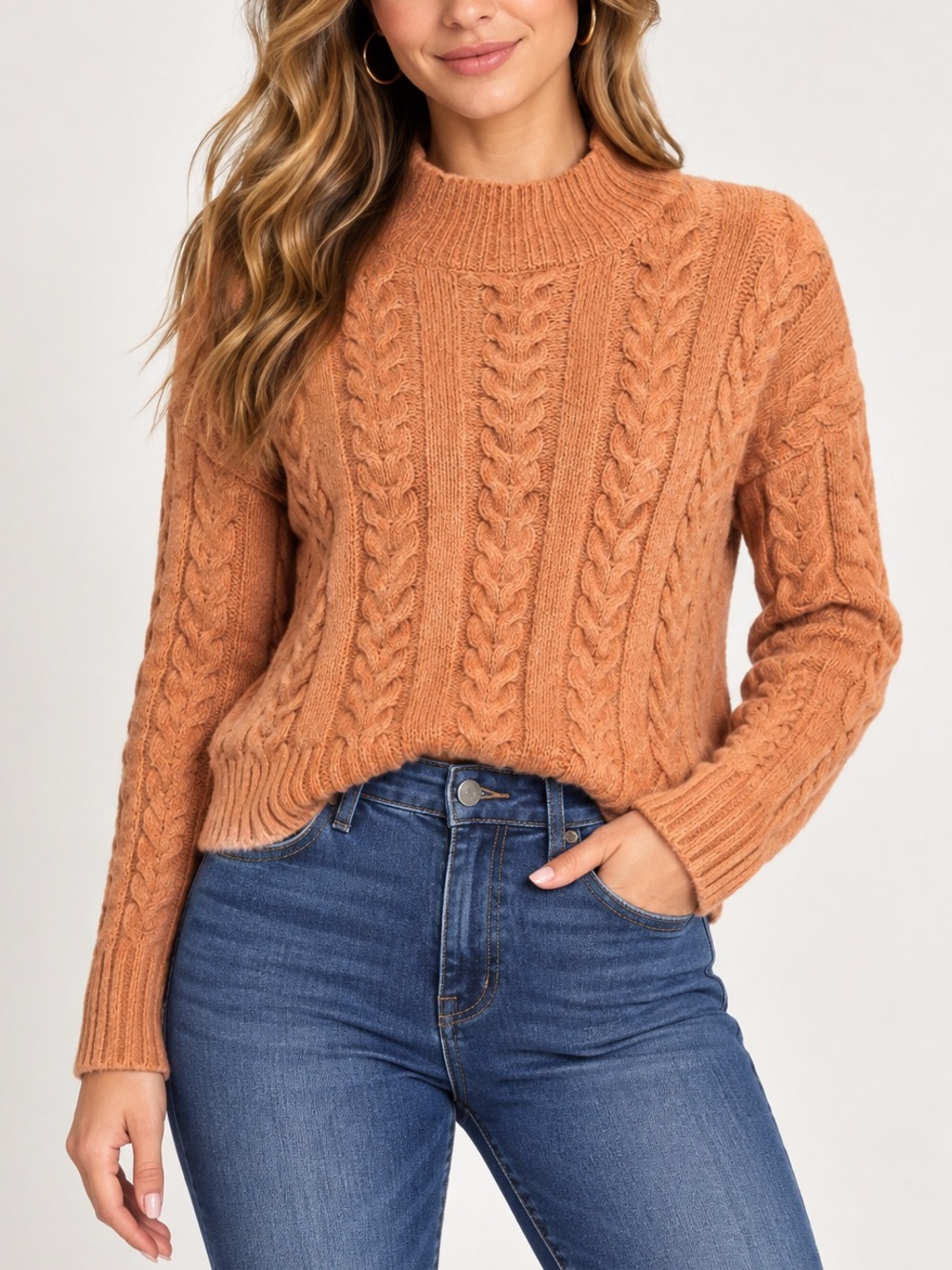 Cozy Cable Knit Sweater